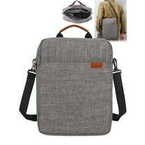 Gustave Crossbody Messenger Bag 13 inch Laptop Sleeve Carrying Case Computer Bags Lightweight Waterproof Briefcase Shoulder Handbag for Men Work Business Travel "Gray"