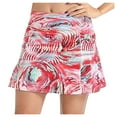thumbnail image 2 of Ichuanyi Women's shorts skirt tennis running exercise high waist sports with pockets, 2 of 9