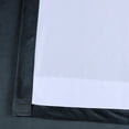 thumbnail image 6 of HPD Half Price Drapes Avalon Blue Heritage Plush Velvet Room Darkening Curtains for Bedroom & Living Room Curtains (1 Panel), Window Curtains 96 inches long, Rod Pocket Curtains & Drapes, 50W X 96L, 6 of 6