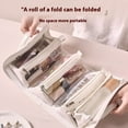 thumbnail image 2 of yingyy Cosmetic Storage Bag Compact And Comfortable For Travel Ensures Cosmetics And Essentials Remain Milk white, 2 of 6