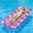 Pink, variant on ANSFIL Inflatable Pool Float Lounger Adults, Pool Floaties Sun Tanning Bed Float with Headrest for Adults, Blue