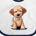 thumbnail image 4 of Inktastic Kiniart Mini Goldendoodle Boys or Girls Baby Bib, 4 of 4