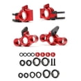 thumbnail image 4 of Mesimsple Alloy Fireteam 6S Steering Block Caster Blocks Rear Stub Axle Carriers for Arrma 1/7 Felony Infraction Limitless 6S Front Hub Carrier Fireteam 6S Upgrades Part AR330187 ARAC9361 AR330193, 4 of 4