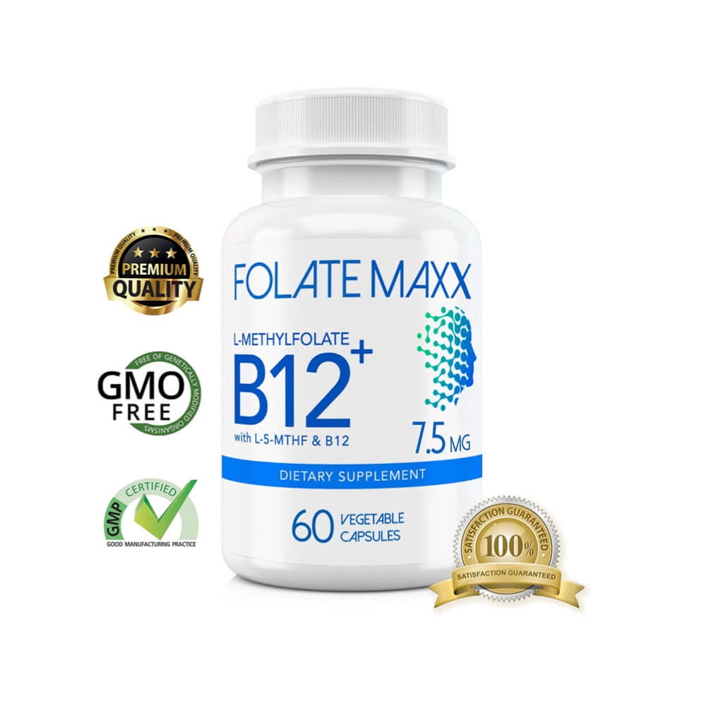 FolateMaxx L-Methylfolate 7.5 mg B 12