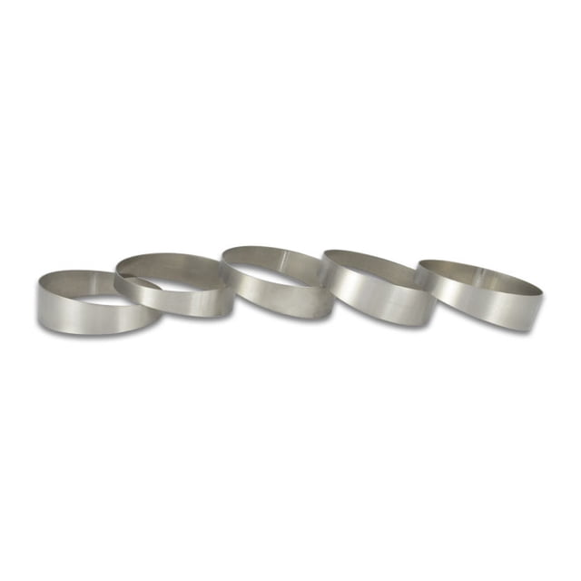 Vibrant Performance 13275 Exhaust Pipe Pie Cut 3-1/2 Inch Outside Diameter; Titanium; Pack Of 5