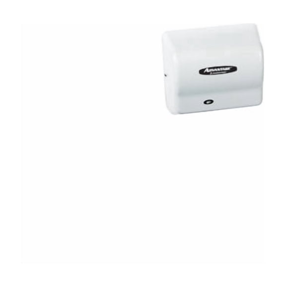 American Dryer Advantage Standard 100 Volt Hand Dryer in White Epoxy
