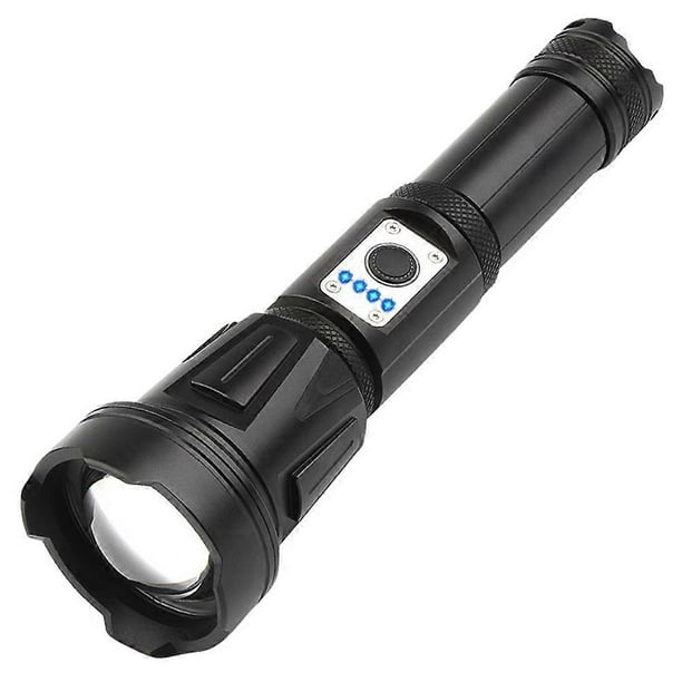 Portable 5 Modes High Power Flashlight Rechargeable Waterproof Light for Hiking Climbing