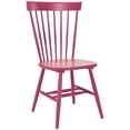 thumbnail image 4 of SAFAVIEH Parker 17''H Spindle Dining Chair Set of 2 Raspberry, 4 of 7