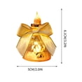thumbnail image 3 of sruoe Decoration LED Candle Light, Flameless Candles, Flickering Fake Candles, Pumpkin Lantern Electronic Candle, Electric Tea Candles for Halloween, Christmas, Holiday, Anniversary, Wedding, Party, 3 of 6