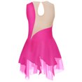 thumbnail image 5 of YiZYiF Girls Floral Figure Ice Skating Dress Sleeveless Rhinestone Ballet Gymnastics Leotard, 5 of 5