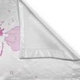 thumbnail image 3 of Ambesonne Pale Pink Kitchen Curtains, World Map Continents, 55"x39", White Pale Pink, 3 of 3