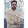 thumbnail image 2 of Cetacea Whale Sweatshirt Men -June Erica Vess Designs, Male 4X-Large, 2 of 4