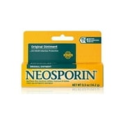 Neosporin Original First Aid Antibiotic Bacitracin Ointment, .50 oz - 2 pack