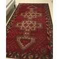 thumbnail image 2 of Vintage Erin Red/Lt. Brown Rug, 4'11" x 8'11", 2 of 8
