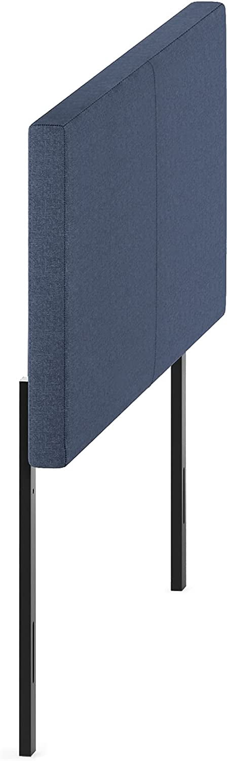 Furinno Roanne Upholstered Headboard, Denim, Queen