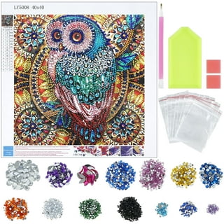 YALKIN Colorful Flower Large Diamond Painting Kits for Adults (35.4 x 3.9  inch), 5D Diamond Art Full Round Drill DIY Embroidery Pictures Arts Paint  by Number Kits for Home Wall Decor 