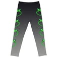 thumbnail image 3 of Tiijoy Girls St. Patrick's Day Athletic Leggings Soft Stretch Tights Pants, Sizes 1-12, 3 of 4