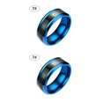 thumbnail image 1 of sweethay Anillos de estado de ánimo de emoción de temperatura pareja joyería de mano sensible inteligente impermeable para Mujeres Hombres Type1 NO1, 1 of 6
