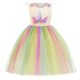 thumbnail image 1 of Vestido de tutú de princesa para niñas, vestido de fiesta de lentejuelas de arcoíris Pastel, vestido de fiesta de cumpleaños zhangyuxiang unisex, 1 of 2