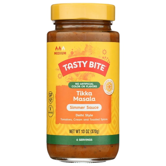 Pack of 6, Tasty Bite Tikka Masala Simmer Sauce, 13 oz
