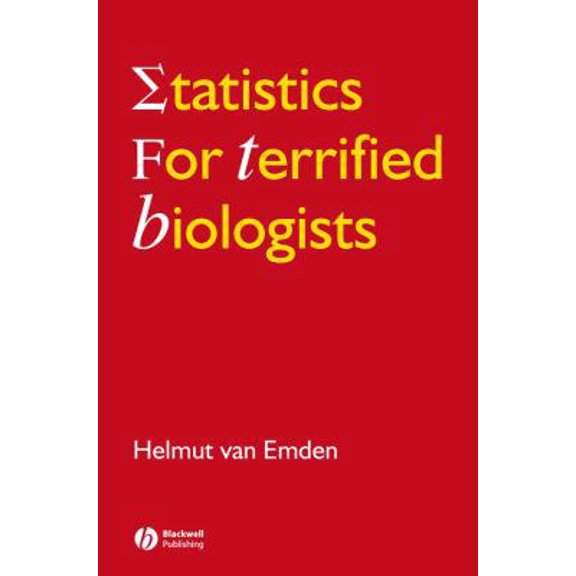 Pre-Owned Statistics for Terrified Biologists (Paperback) 1405149566 9781405149563