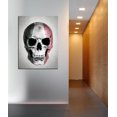 thumbnail image 3 of Cortesi Home  "Mexican Skull Grey" by Nicklas Gustafsson, Giclee Canvas Wall Art - Grey 12" x 16", 3 of 5