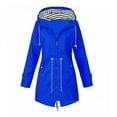 thumbnail image 1 of Womens Waterproof Raincoat Wind Outdoor Jacket Forest Coat, 1 of 2