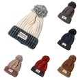 thumbnail image 3 of HNMKIU Wool Knit Winter Baseball Cap for Women Thick Warm Lined Cold Weather Hat ,One Size, 3 of 3