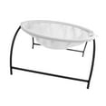 thumbnail image 3 of FITYLE Cat Elevated Bed Raised Cat Cot Sleeping Scratch Resistant with Iron Frame Breathable Raised Cat Sleeping Bed Cat Hammock Bed white, 3 of 9