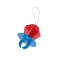 thumbnail image 3 of Ring Pop Decopauge Christmas Ornament, Red, Blue, Plastic, By Ruz, 3 of 6