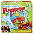 thumbnail image 1 of Hungry Hungry Hippos Kids Board Game, 1 of 6