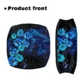 thumbnail image 2 of Jiueut Flower Galaxy Rollator Walker Seat and BackRest RollBar Covers Set for Seniors 2 Piece Universal Rollator Walker Seat and Backrest Covers Driving Aid Cover, 2 of 7