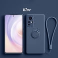thumbnail image 3 of Liquid Silicone Case For Xiaomi Mi 13T 12T 11T 10T Pro 12 11 Lite 5G NE Capa For Mi 14 13 10 12 Pro Ring Holder Cover With Strap, 3 of 5