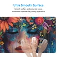 thumbnail image 4 of Salouo Bohemian Colorful Flower Woman Print Large Mouse Pad,Extended Mat Desk Pad, 3mm Thick Mice Pad Desk Mat Big Desk Pad for Work, Game, Office, Home -16 x 29.5in, 4 of 8