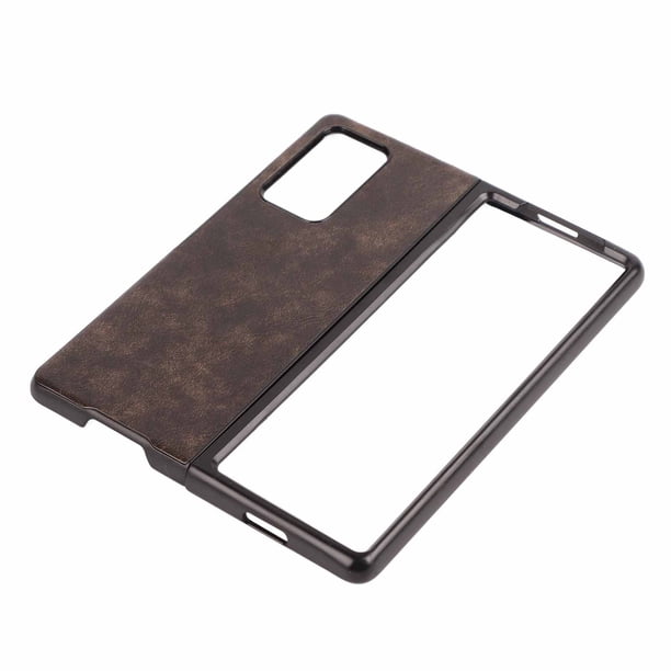 Funda protectora de cuero, funda protectora de cuero para teléfono móvil, funda protectora para Galaxy Z Fold, muy recomendable