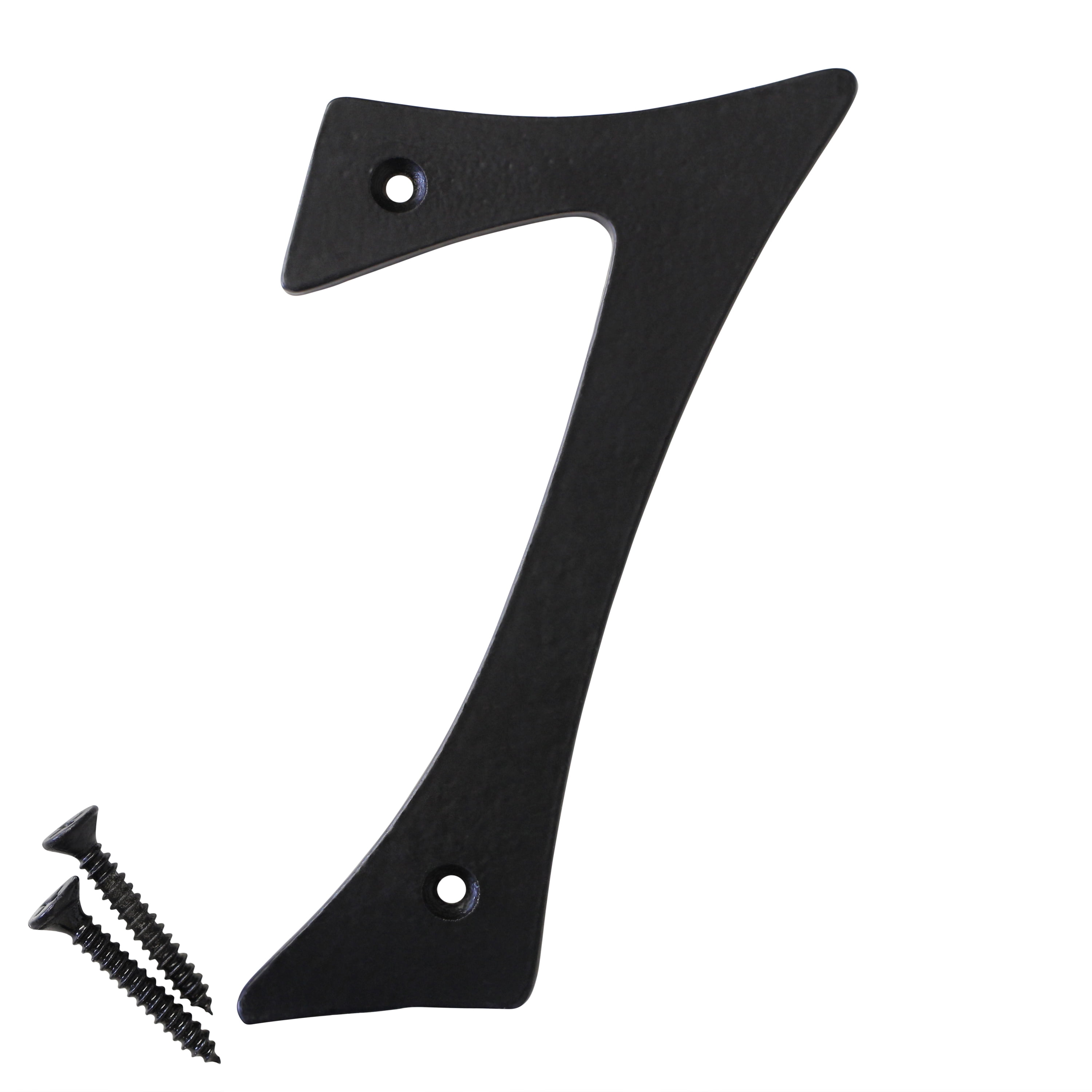 Black 2 Inch RCH Hardware NO-IR530-50 Iron House Number