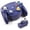 Blue, variant on Luxmo Wireless Gamecube Controller With Receiver Adapter for GameCube/Wii Console