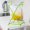 thumbnail image 1 of Creative Folding Plastic Light Garbage Bag Holders Trash Bag Rack Storage Rack Storage Bucket Garbage Bags Holder, 1 of 7