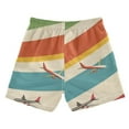 thumbnail image 7 of FORMRS Boys Swim Trunks Quick Dry Mesh Liner Boardshorts Sizes XS-XL, Colorful Plane, 7 of 7