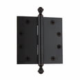 thumbnail image 4 of Grandeur 4.5'' Acorn Tip Heavy Duty Hinge with Square Corners, 4 of 7