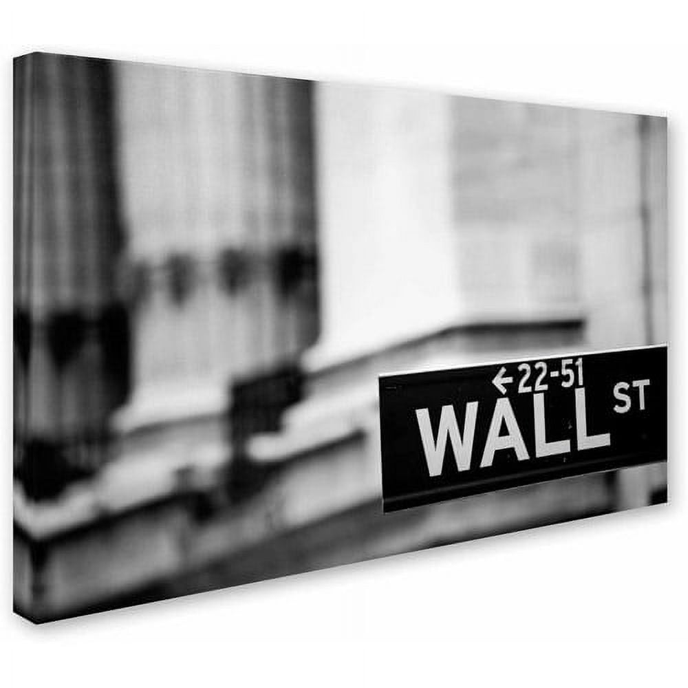 Trademark Fine Art "Wall St" Canvas Art by Yale Gurney