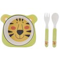 thumbnail image 1 of Cuenco, Vajilla De Fibra De Bambú De Calidad Conveniente, Para Niños Y Bebés Ccdes Tigre 3 unids/set, 1 of 8