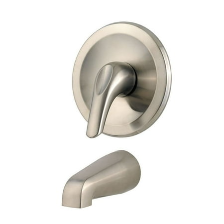 Pfister Pfirst Series 1-Handle Tub Trim in Brushed Nickel