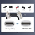 thumbnail image 6 of FVH 2cm Dual Angled Ultra Slim Flat USB-C Type C to USB-C Power USB2.0 Data Cable 65W Fast Charge for Laptop Tablet Phone, 6 of 9
