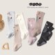 thumbnail image 5 of Medias de seda para bebé, calcetines hasta la rodilla antideslizantes de algodón de clase A para otoño, calcetines por encima de la rodilla para recién nacidos, niños y niñas, 5 of 5