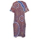 thumbnail image 5 of Vestido de bolsillo suelto con arte aborigen australiano, vestidos de mujer elegantes y bonitos. Ropa., 5 of 7