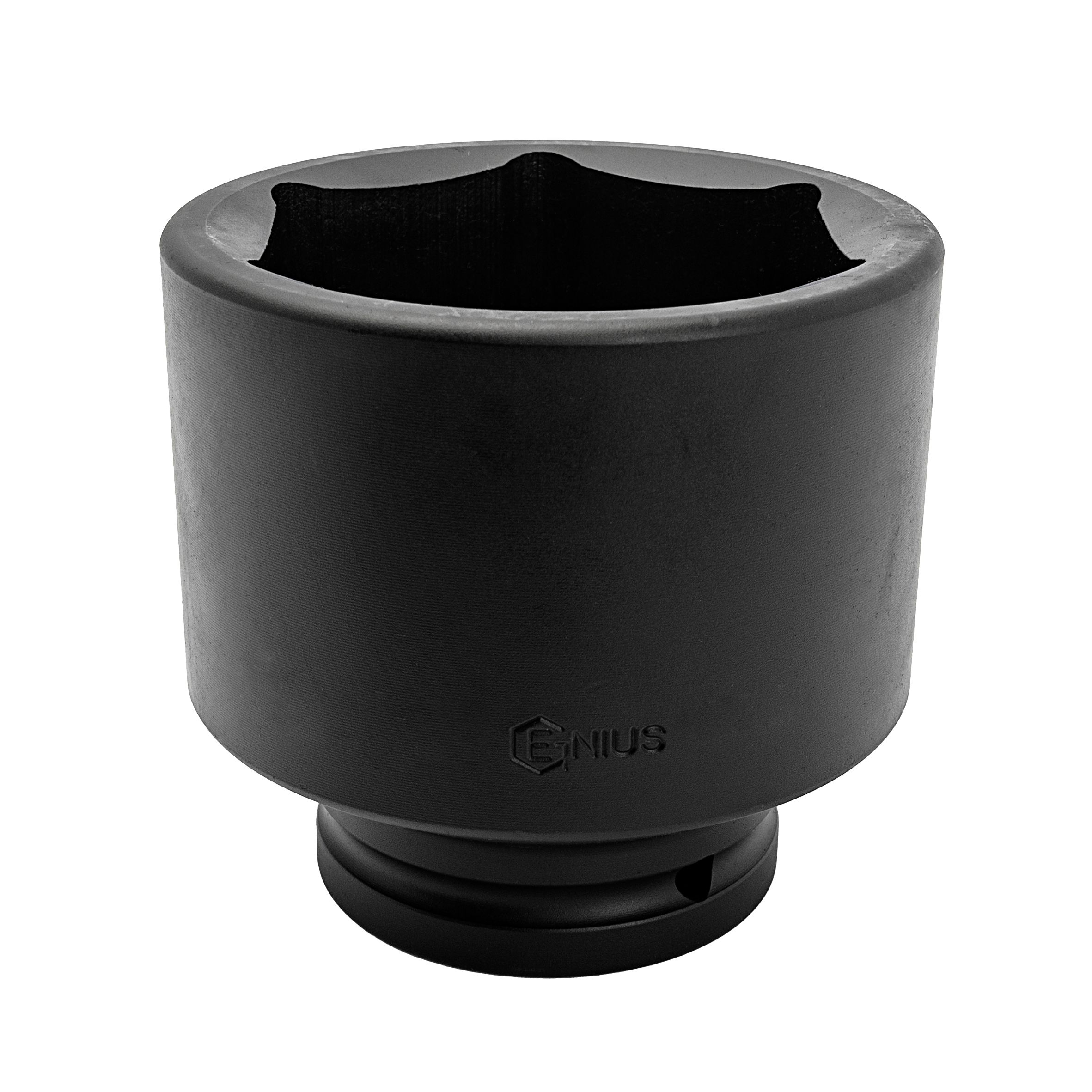 Genius Tools 3/8" Drive Slotted Impact Bit Socket - 1.6x10.0mm, 52mm Long, CR-Mo