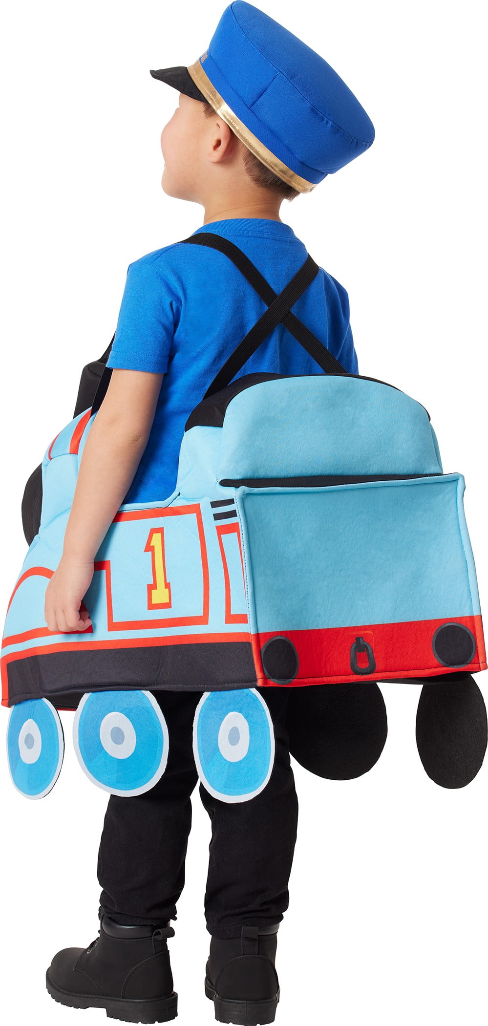 Thomas & Friends, Thomas the Tank Ride Along Halloween Costume for Toddler, Size 3-4T, by Inspirit Designs