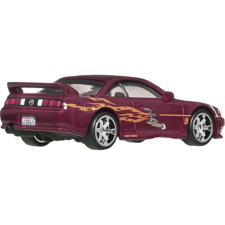 Nissan 240SX (S14) RHD Maroon with Graphics 