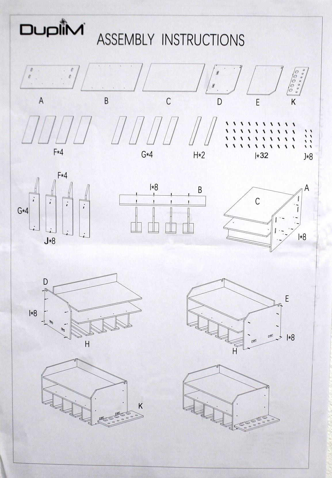 DupliM Bamboo Wall-Mounted Power Tool Organizer, Power Drill Holder and Tool Storage Rack - FSC-Certified – Assembly Required